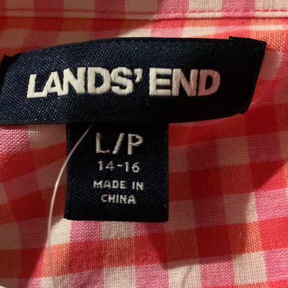 Lands End button down L/S - Picture 3 of 6